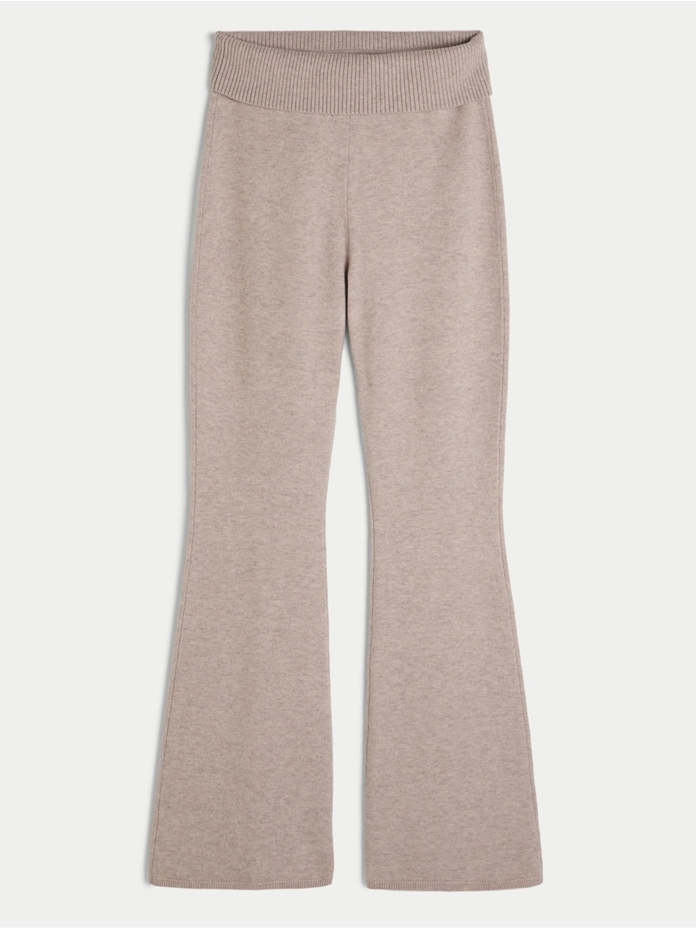 Hollister gilly hicks sweater knit foldover waist flare pants